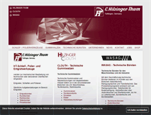 Tablet Screenshot of hilzinger-thum.de